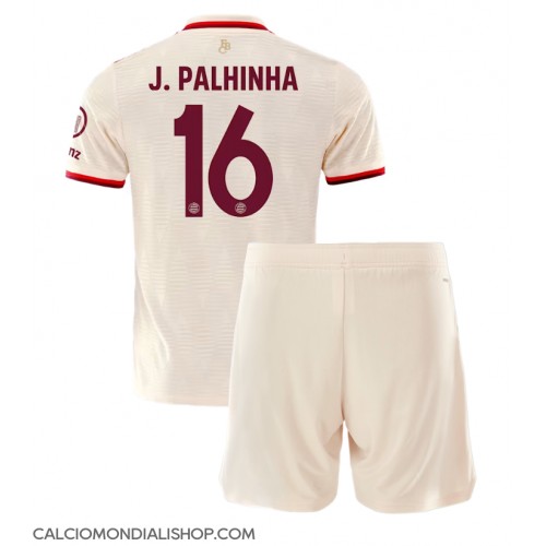 Maglie da calcio Bayern Munich Joao Palhinha #16 Terza Maglia Bambino 2024-25 Manica Corta (+ Pantaloni corti)